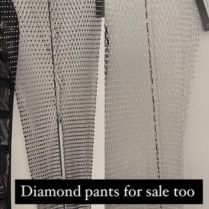 Diamond pants - one size only